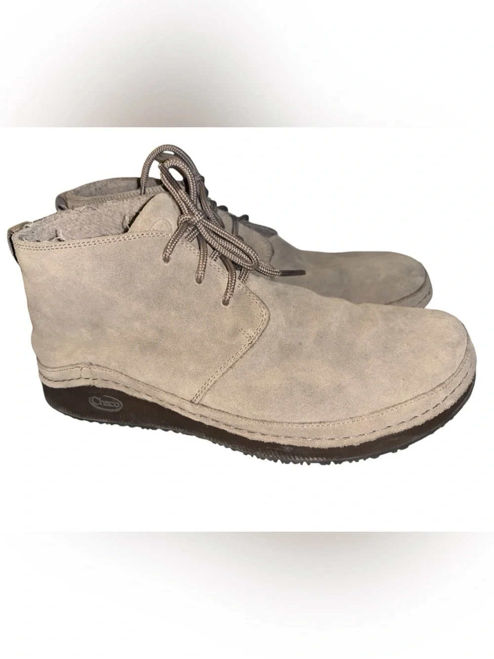 Chaco Men’s Paonia Desert Boots tan suede Size 10